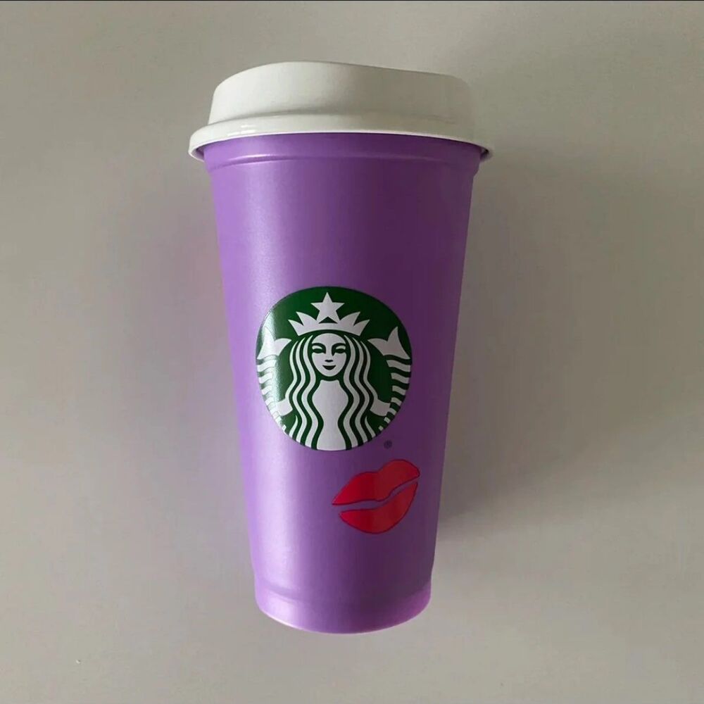 Starbucks Color-Changing Lips Hot Cup
